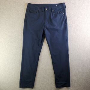 American Eagle Pants Mens 33 Blue Active Flex Slim Fit Performance Travel Golf